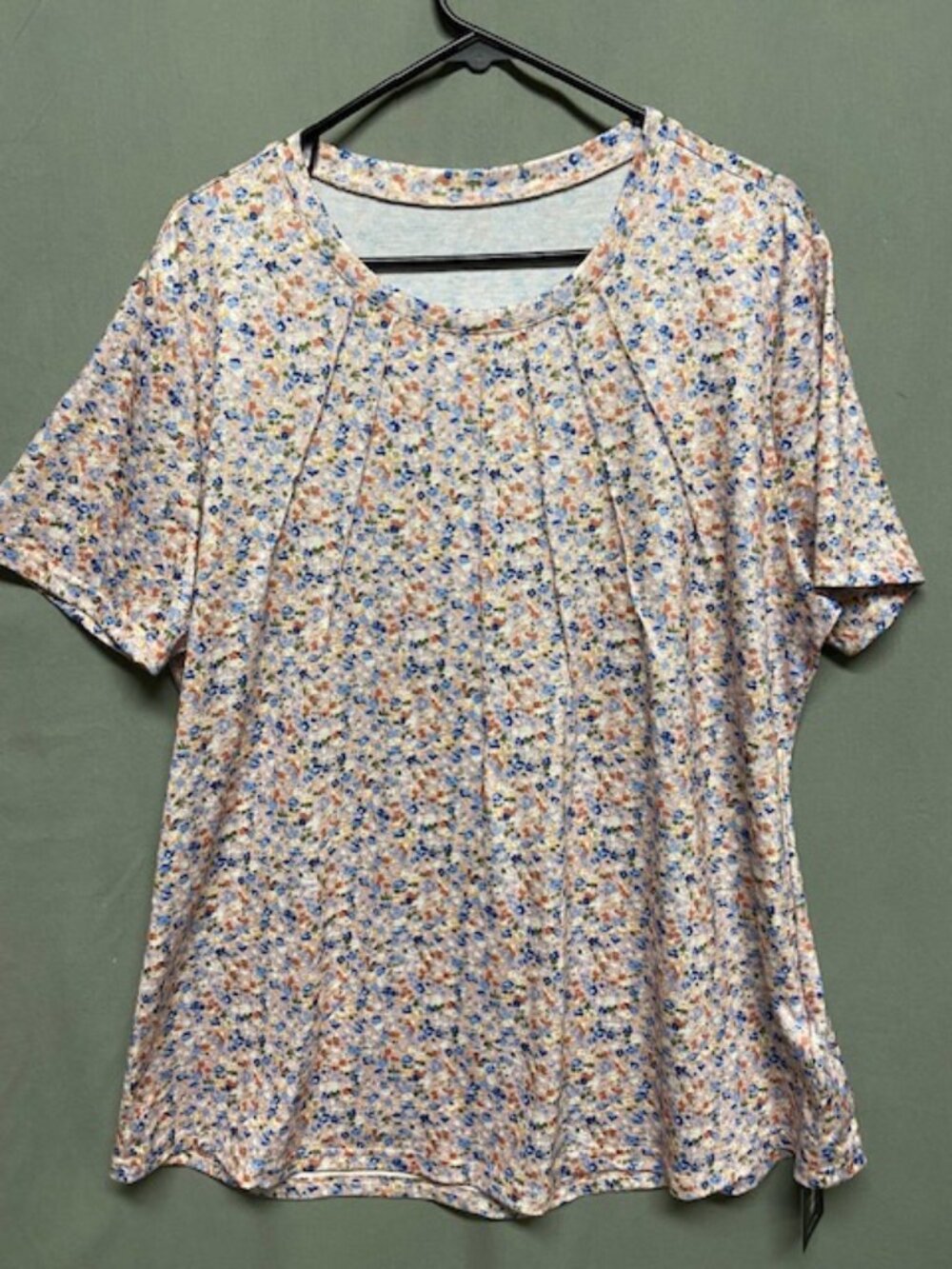 Kistore Short Sleeve XXL Floral tunic